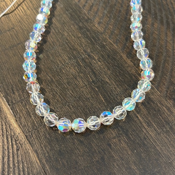 Swarovski Crystal Adjustable Necklace & Bracelet Set - Picture 3 of 4